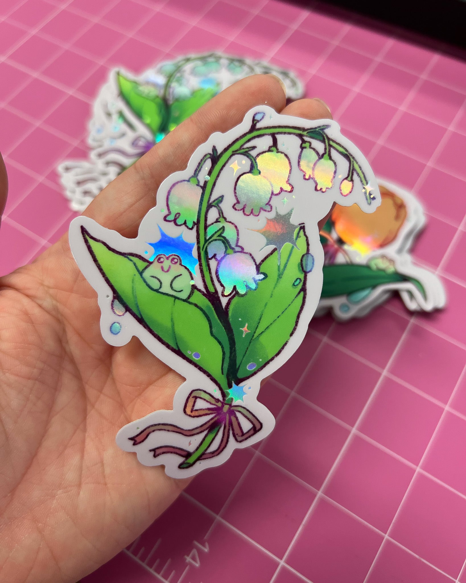 Diecut stickers - Spot Holo
