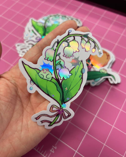 Diecut stickers - Spot Holo