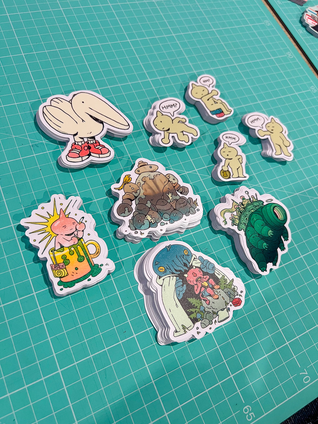 Diecut stickers - Gloss, Matte or Satin Laminate