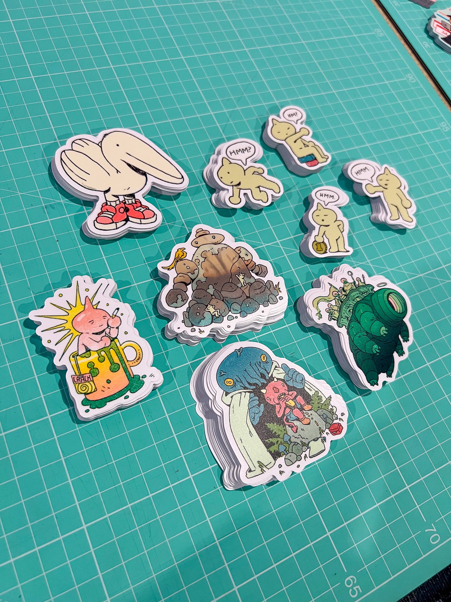 Diecut stickers - Gloss, Matte or Satin Laminate