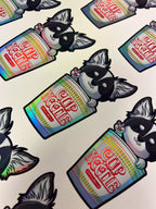 Kisscut stickers - Spot Holo with transfer