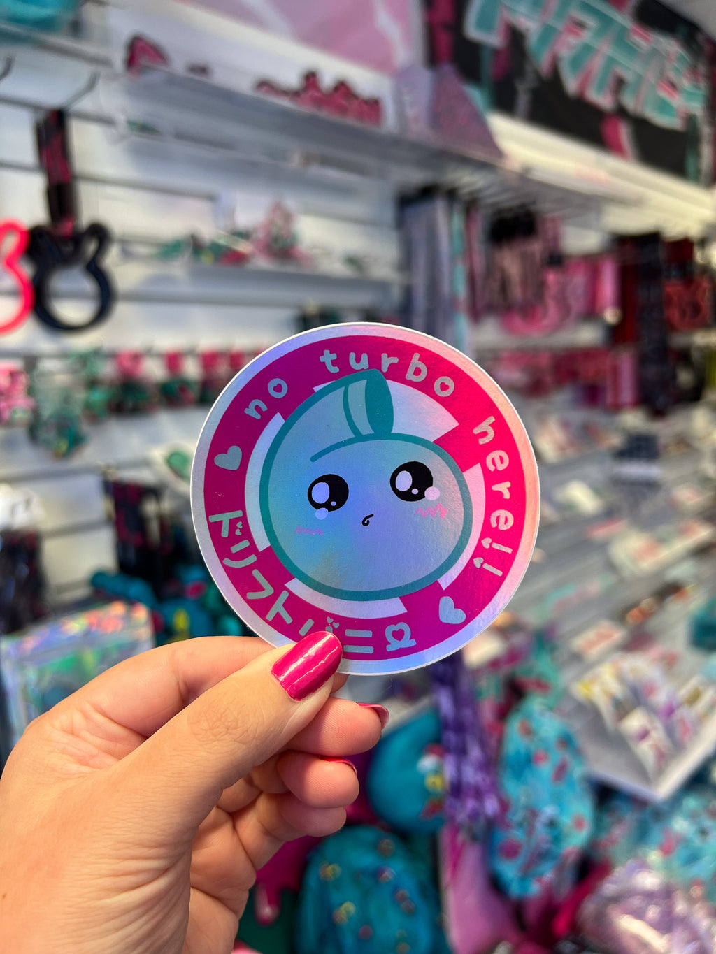 Diecut stickers - Spot Holo