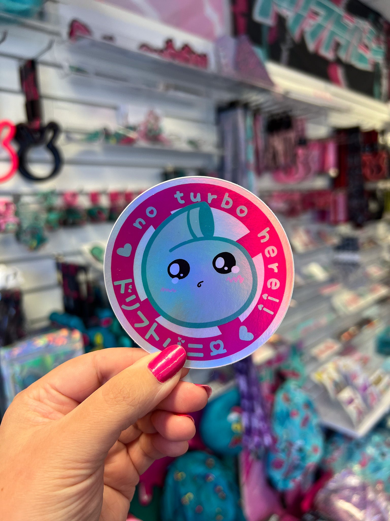 Diecut stickers - Spot Holo