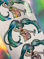 Kisscut stickers - Spot Holo with transfer