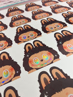 Kisscut stickers - Spot Holo with transfer