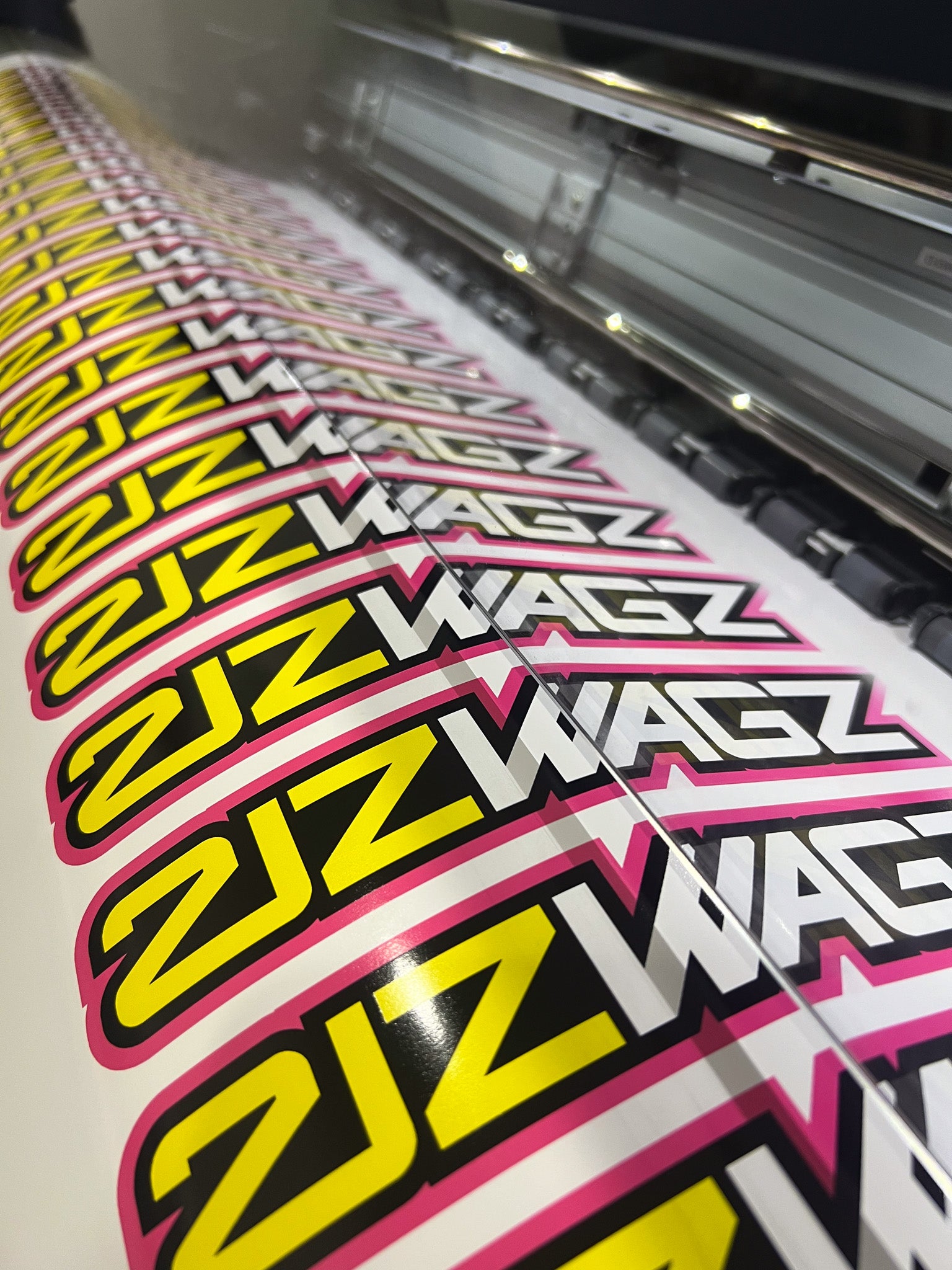 Kisscut stickers - Gloss, Satin or Matte Laminate with transfer