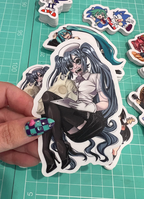 Diecut stickers - Gloss, Matte or Satin Laminate