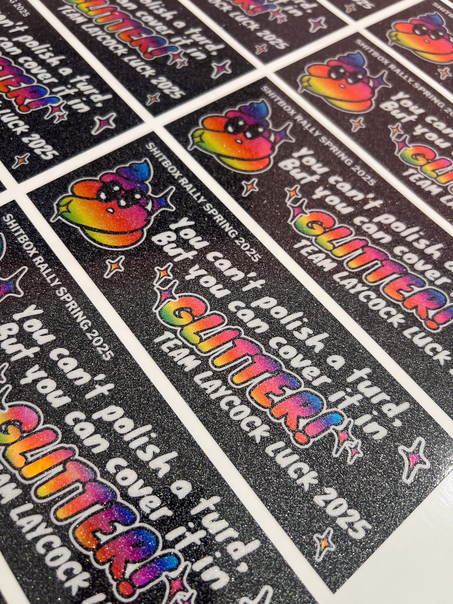 Slap stickers - Holo Laminates