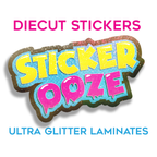Diecut stickers - Ultra Glitter Laminates