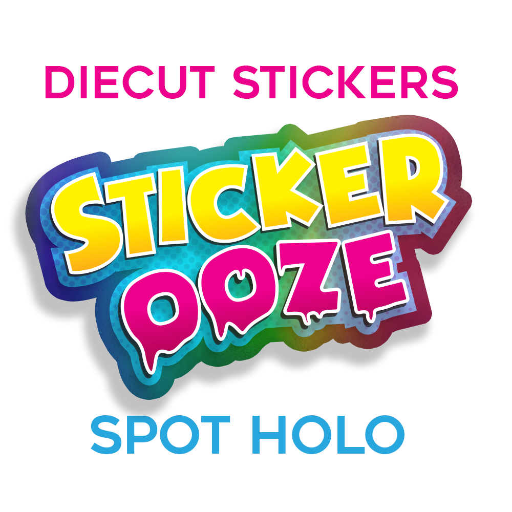 Diecut stickers - Spot Holo
