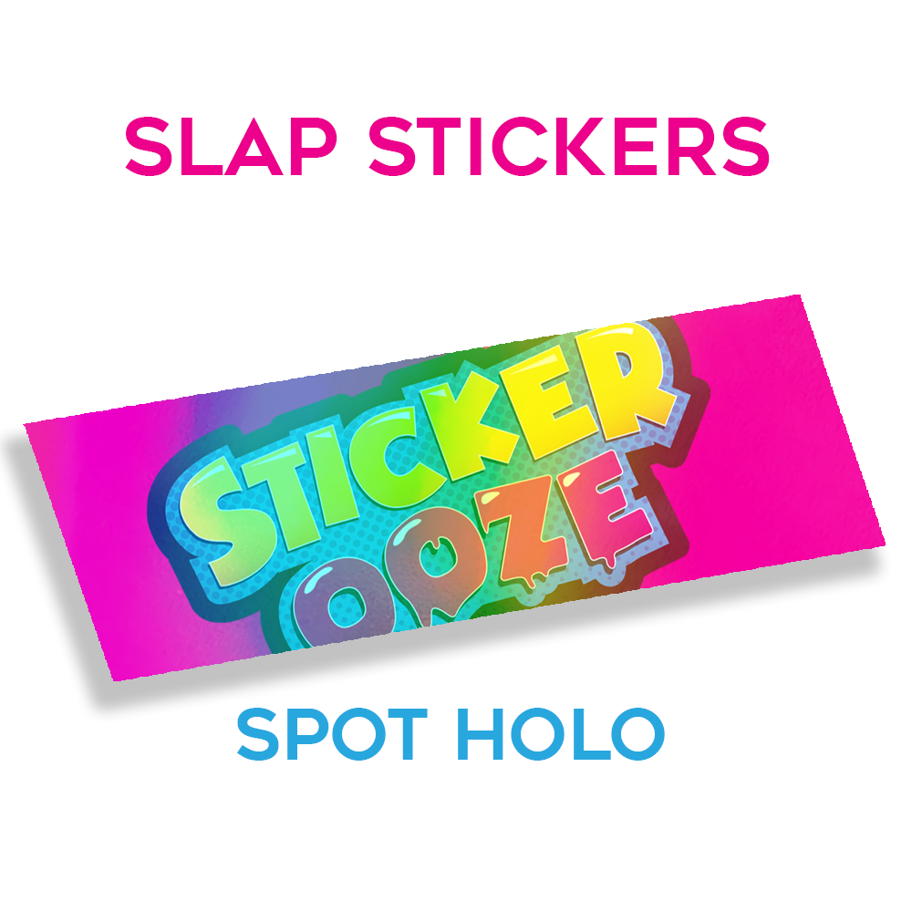 Slap stickers - Spot holo